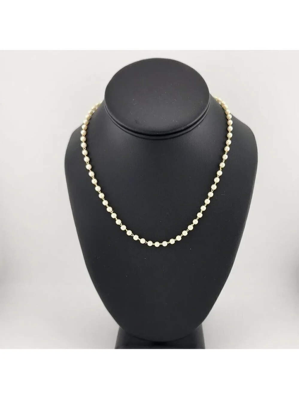 Brand New Brazilian 18k Gold Filled Elegant Beaded Design Necklace